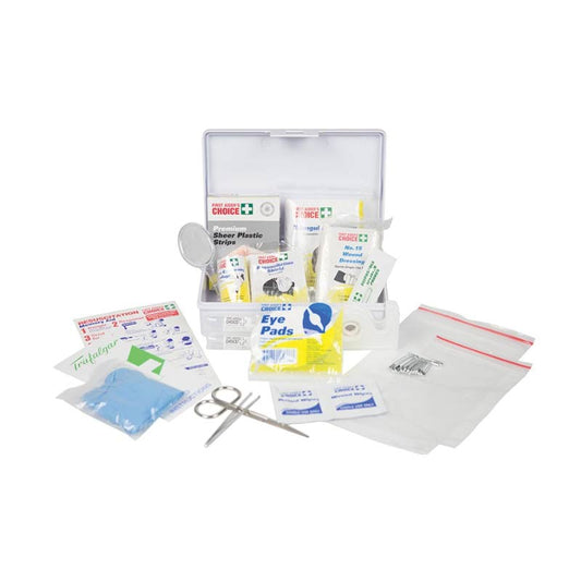 Vehicle & Low Risk First Aid Kit With Hard Case