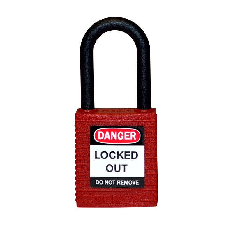 Brady Padlock - Safety Nylon Shackle