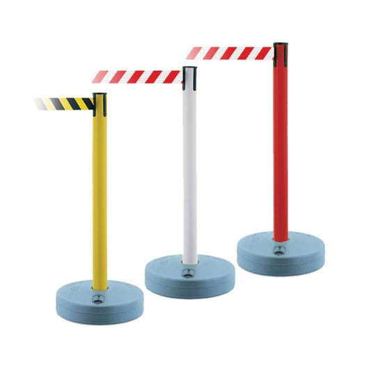 Tensabarrier® Outdoor Stanchion System with Webbing